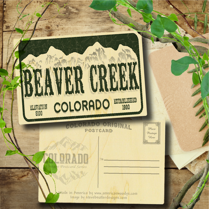 Beaver Creek License Plate