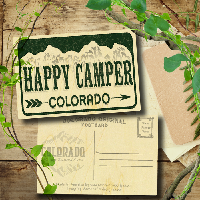 Happy Camper License Plate