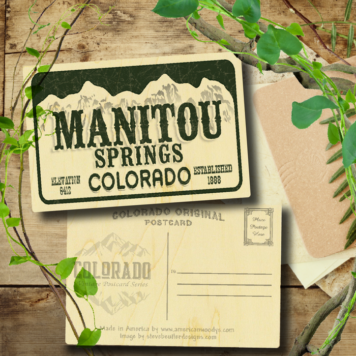 Manitou Springs License Plate