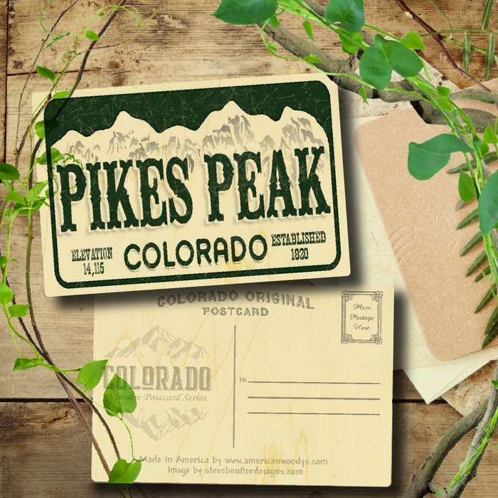 Pikes Peak License Plate