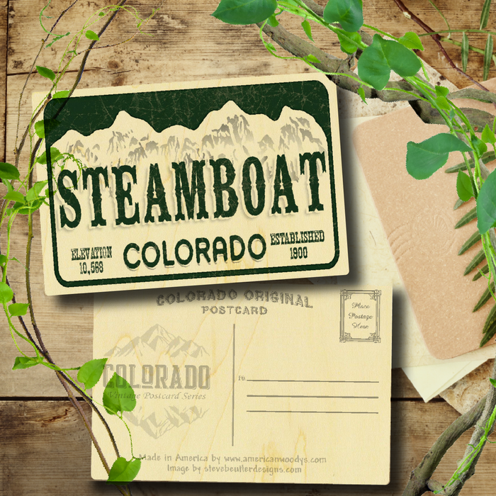 Steamboat License Plate