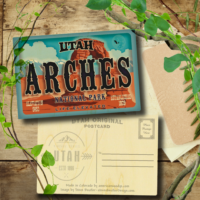 Arches License Plate