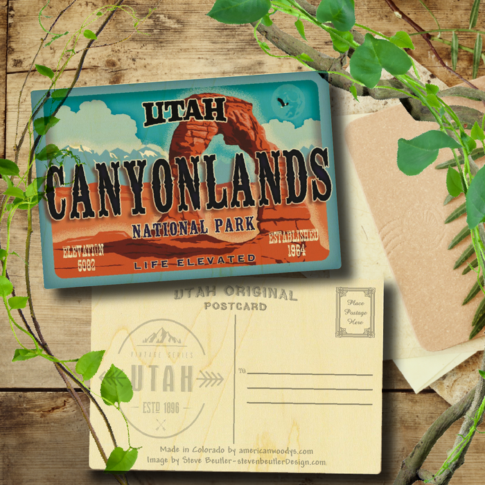 Canyonlands License Plate
