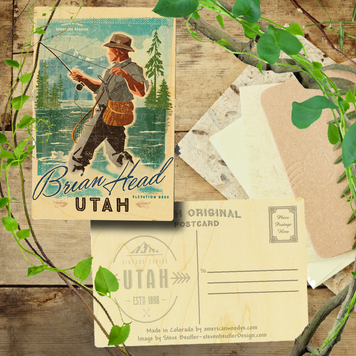 Fly Fishing Mountain Man Brian Head