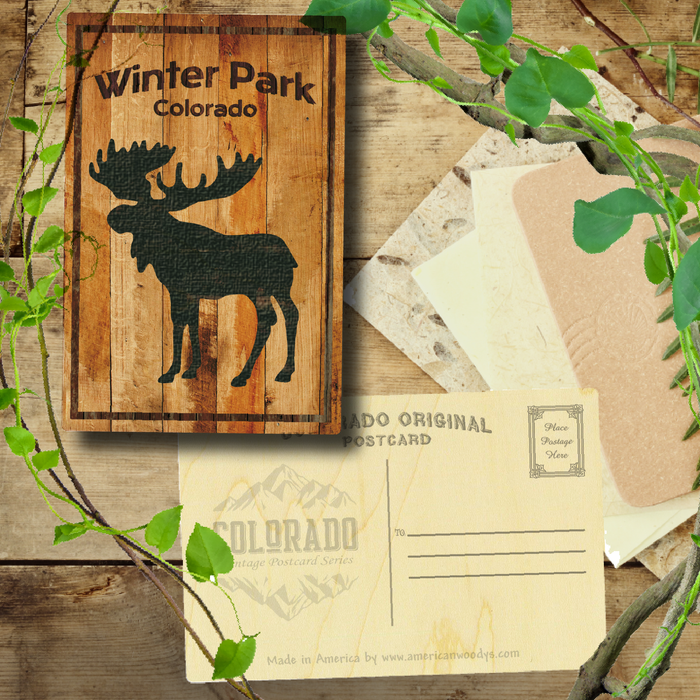 Winter Park Standing Moose