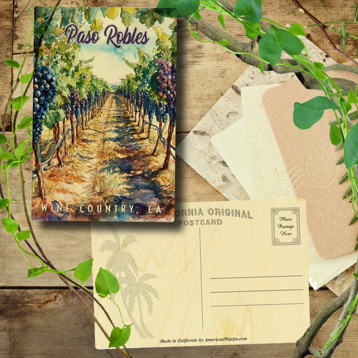 Paso Robles Purple Vineyard