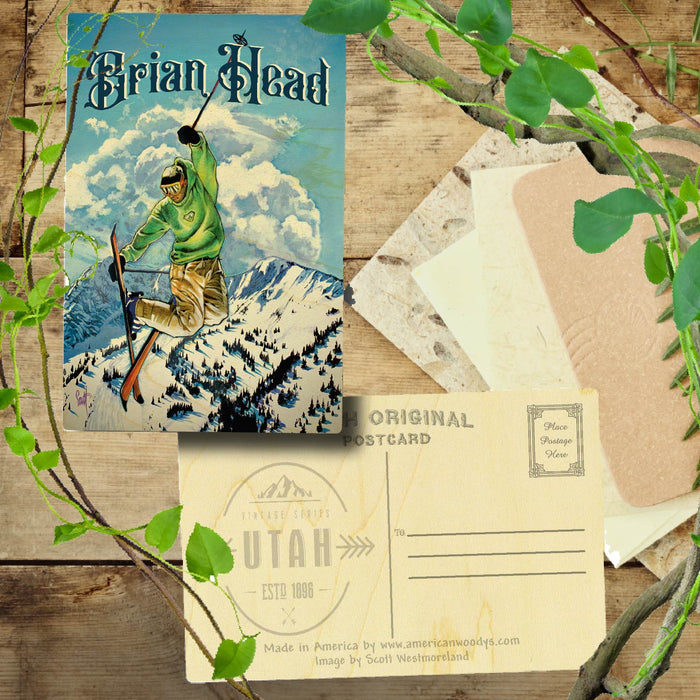 Brian Head Flying Skier