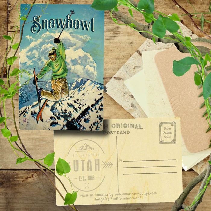 Snowbowl Flying Skier