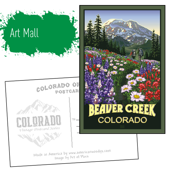 Two Sisters Beaver Creek Postcard