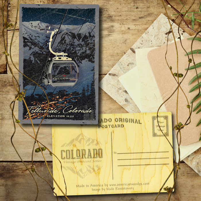 Telluride Gondola Postcard