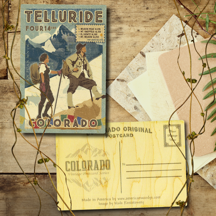 Telluride 14ers Postcard