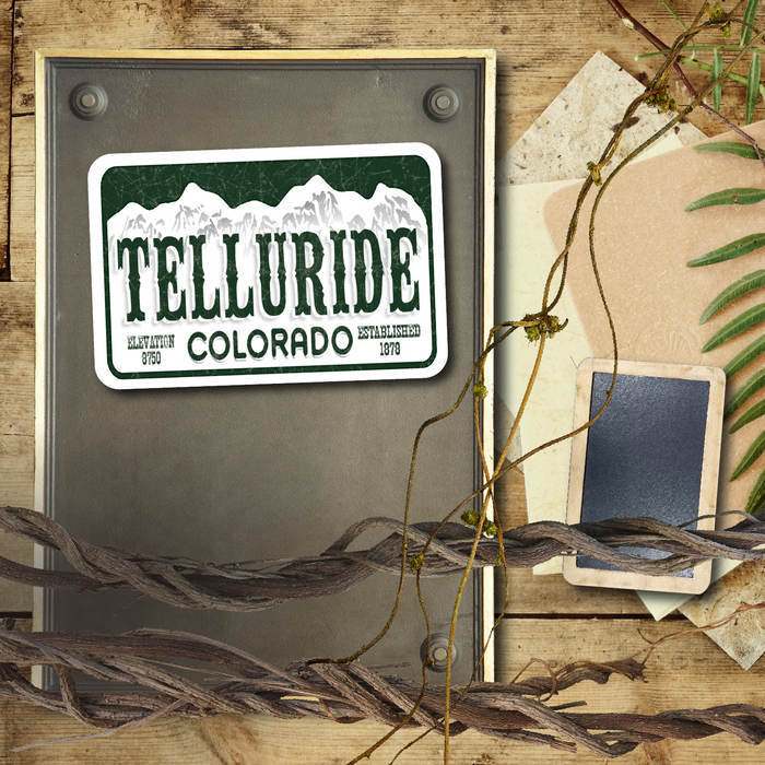 Telluride License Plate Magnet