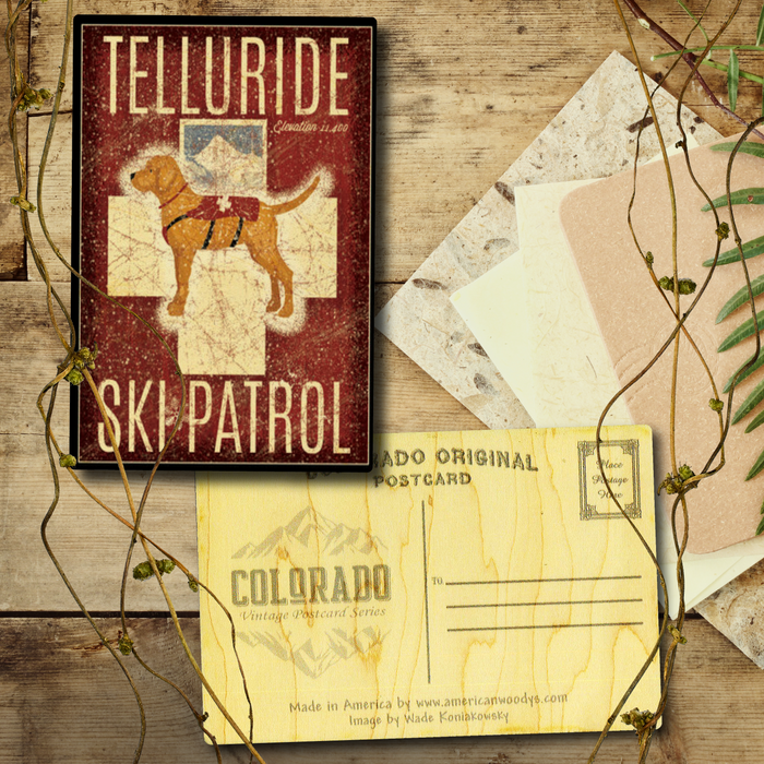 Telluride Ski Patrol Postcard