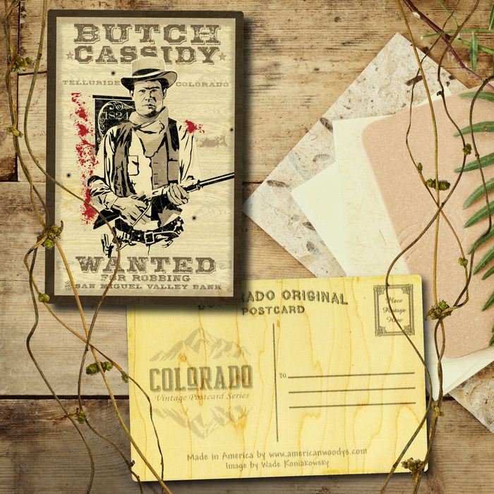 Telluride Butch Cassidy Postcard