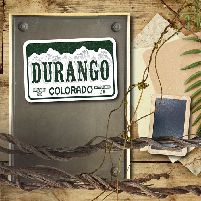 Durango License Plate Magnet