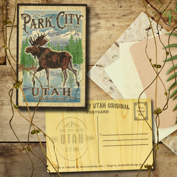 Park City Moose Postcard