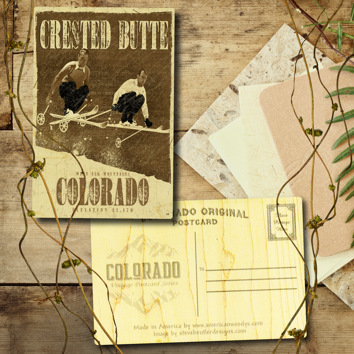 Crested Butte Air Two Postcard