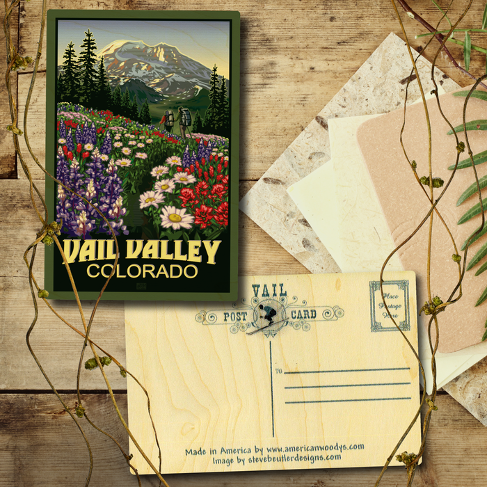 Vail Two Sisters Postcard