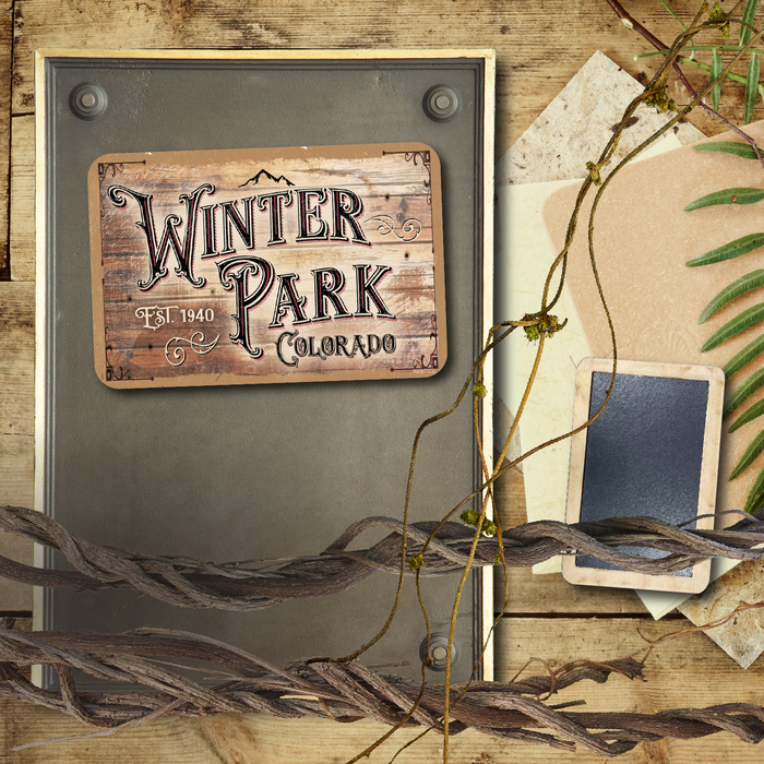 Winter Park Town Sign Magnet