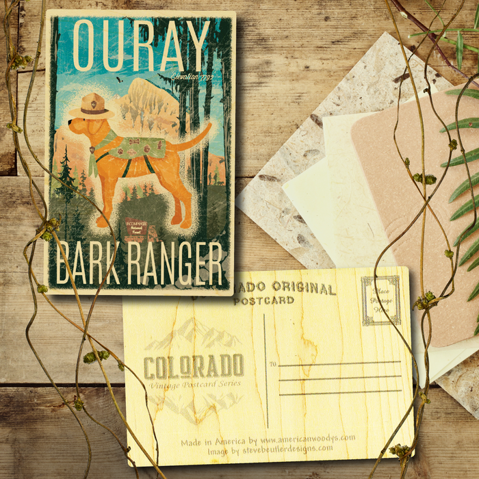 Ouray Bark Ranger Postcard