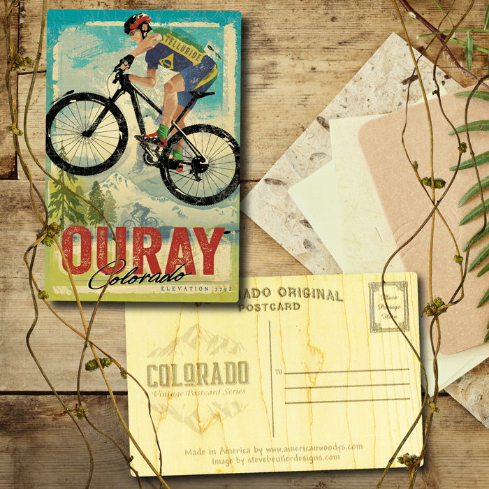 Ouray Bike Park Postcard