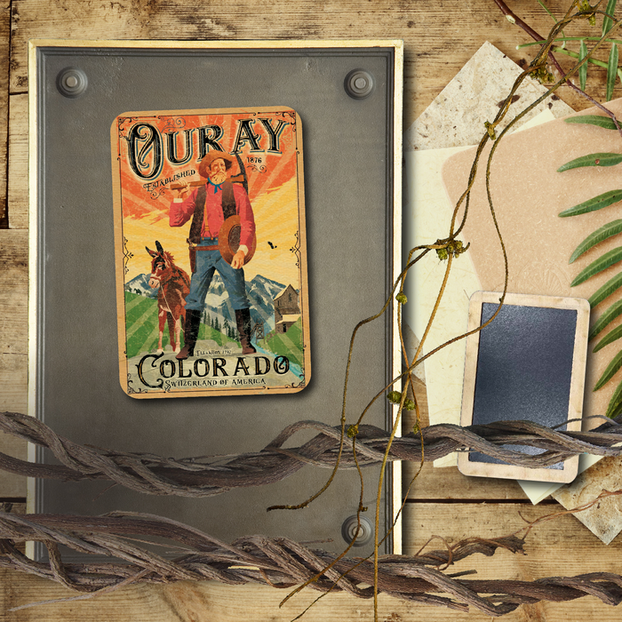 Ouray Miner Magnet