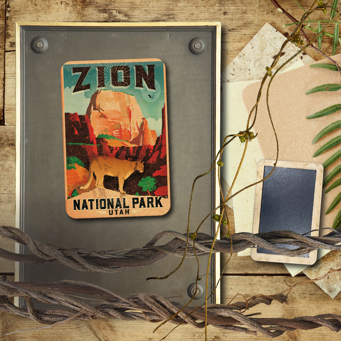 Zion Lion Magnet