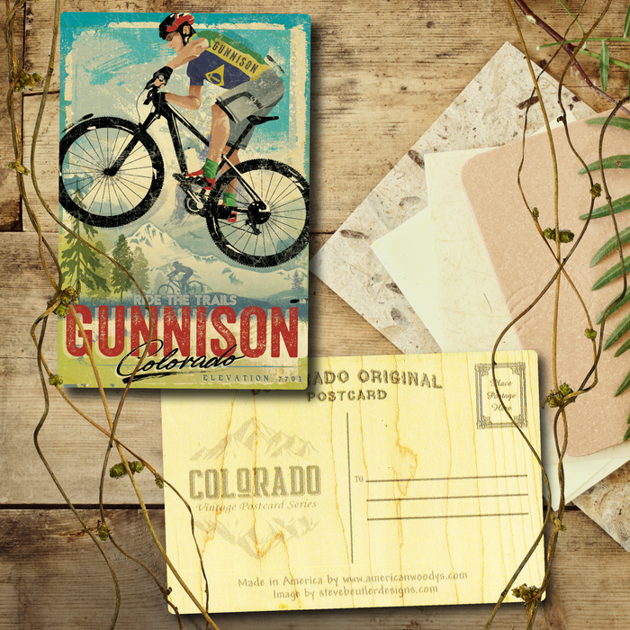 Gunnison Bike Park Postcard