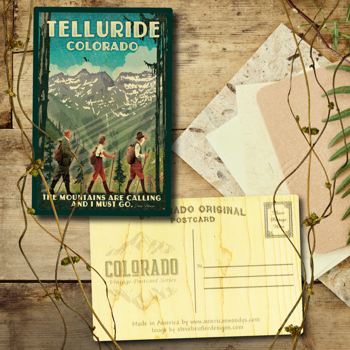 Telluride Hike Postcard