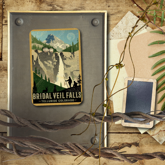 Bridal Veil Falls Magnet