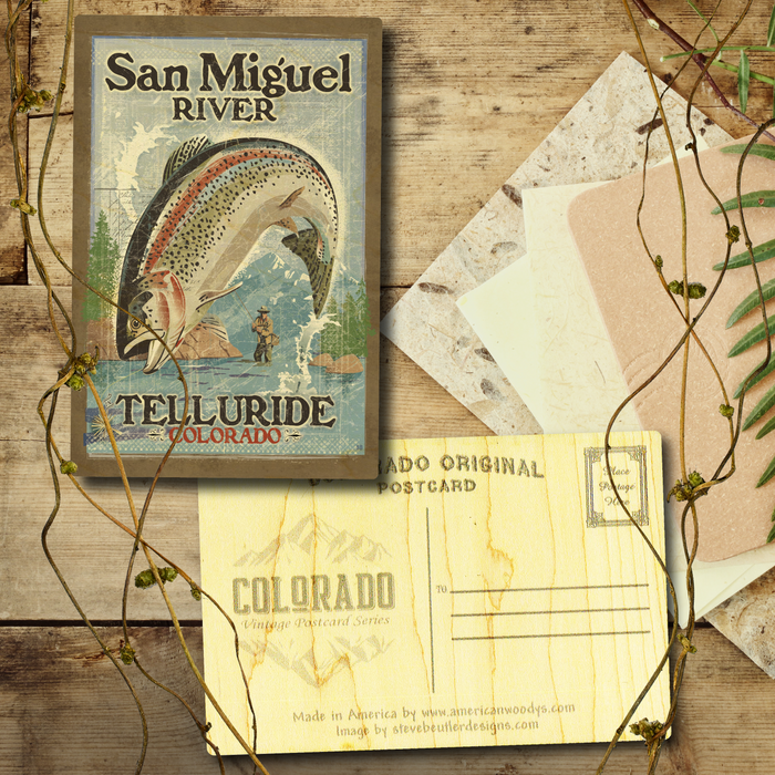 San Miguel Rainbow Trout Postcard