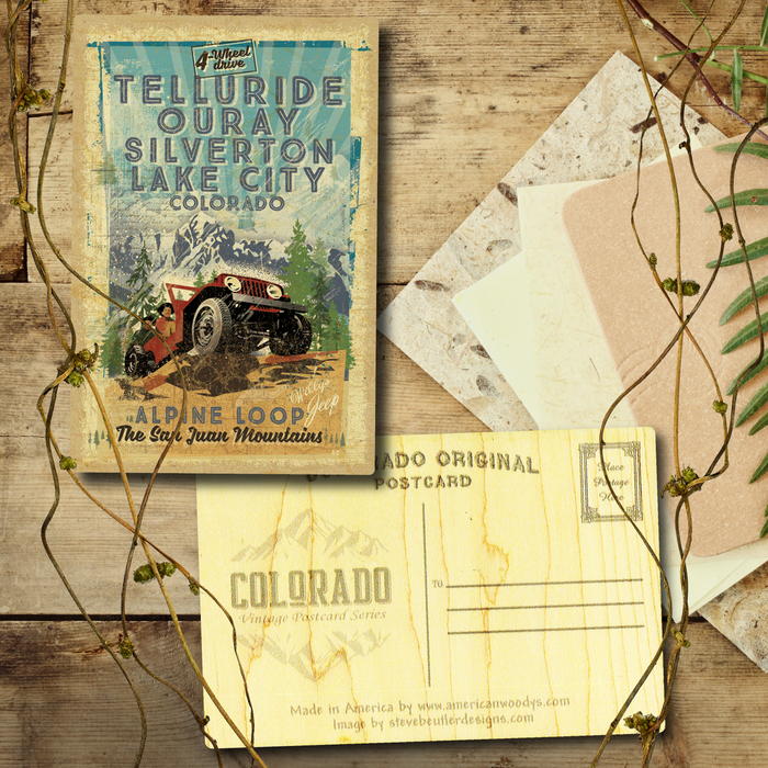 Telluride Alpine Loop Postcard