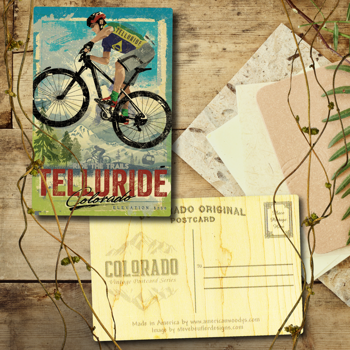 Telluride Bike Park Postcard