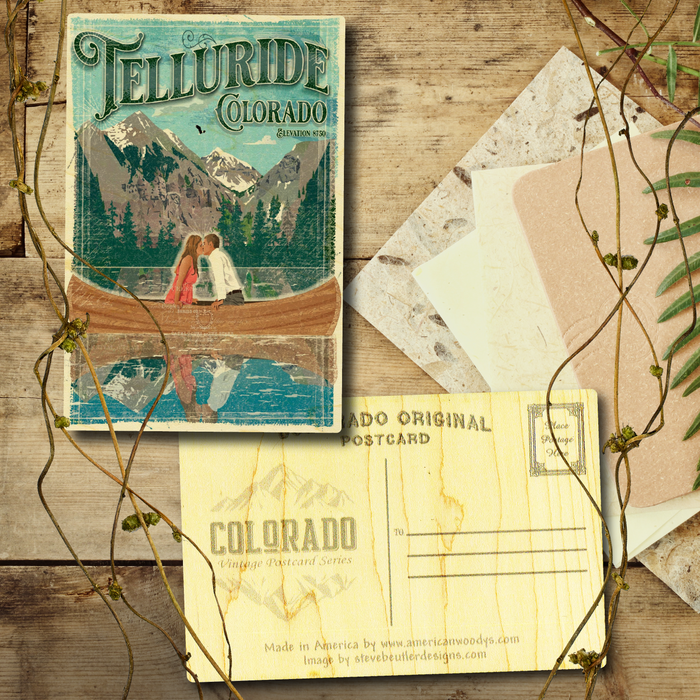 Telluride Canoe Postcard