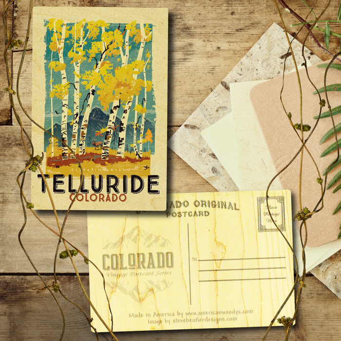 Telluride Fall Colors Postcard