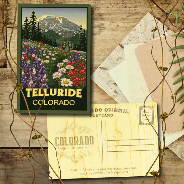 Telluride Two Sisters Postcard