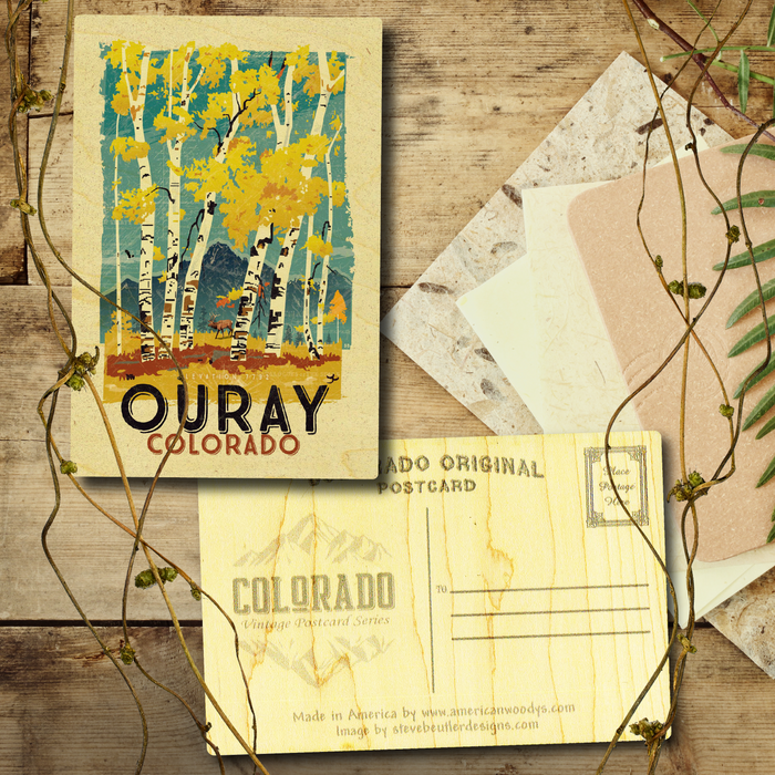 Fall Colors Ouray Postcard