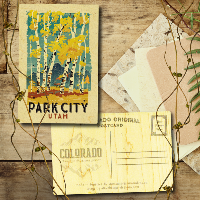 Fall Colors Park City Postcard