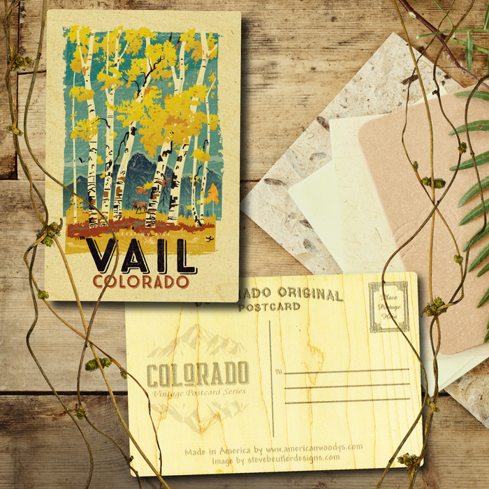 Fall Colors Vail Postcard