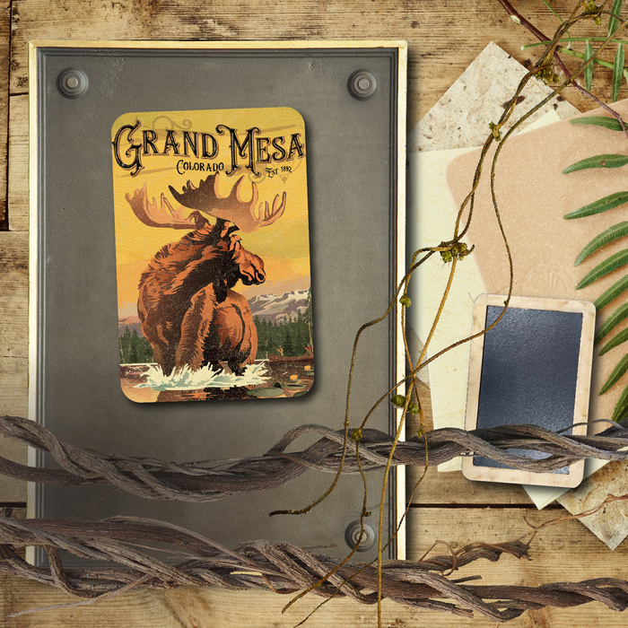 Grand Mesa Moose Magnet