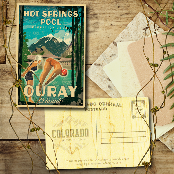 Ouray Hot Springs Postcard