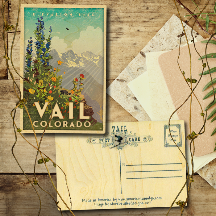 Vail Wildflowers Postcard