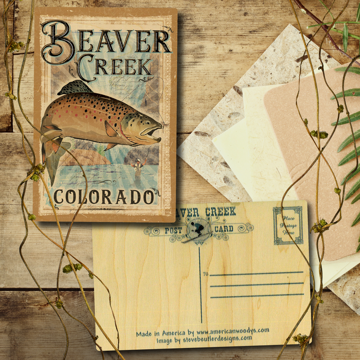 Brown Trout Beaver Creek Beaver Creek Postcard