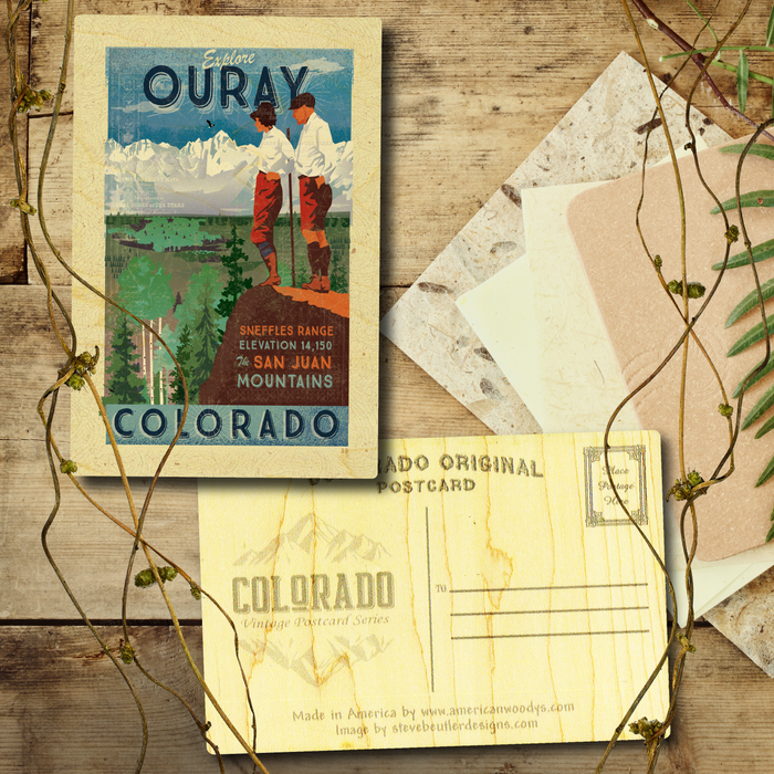 Explore Ouray Postcard