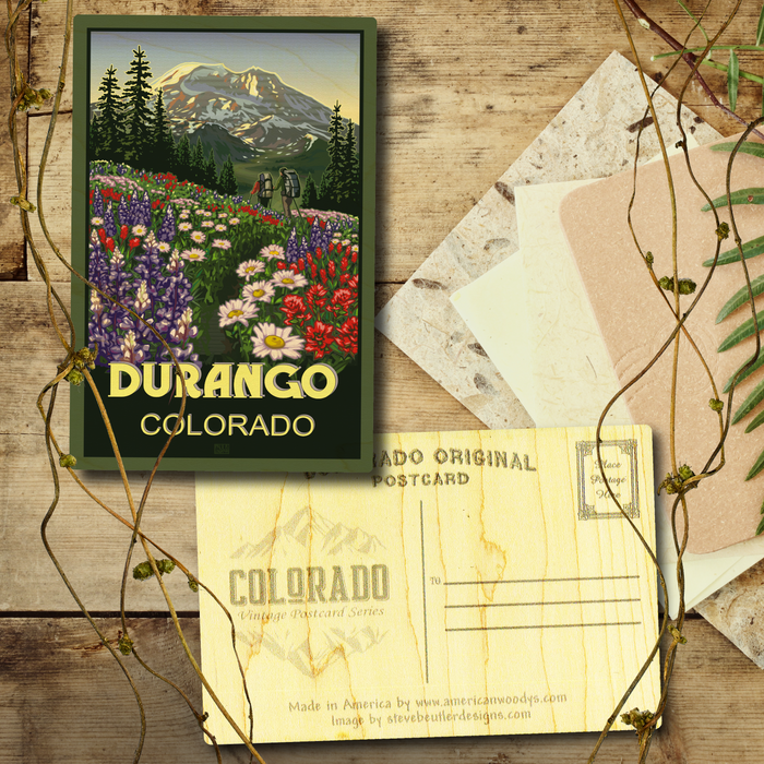 Durango Two Sisters Postcard