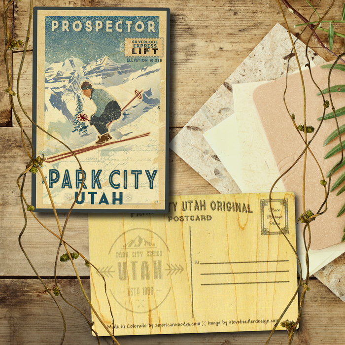 Prospector Park City Postcard