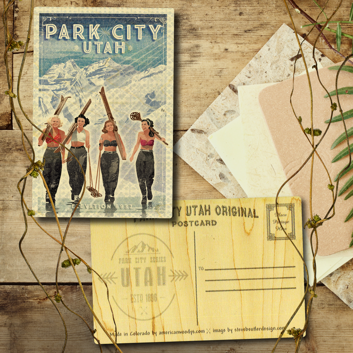 4 Friends Park City Postcard