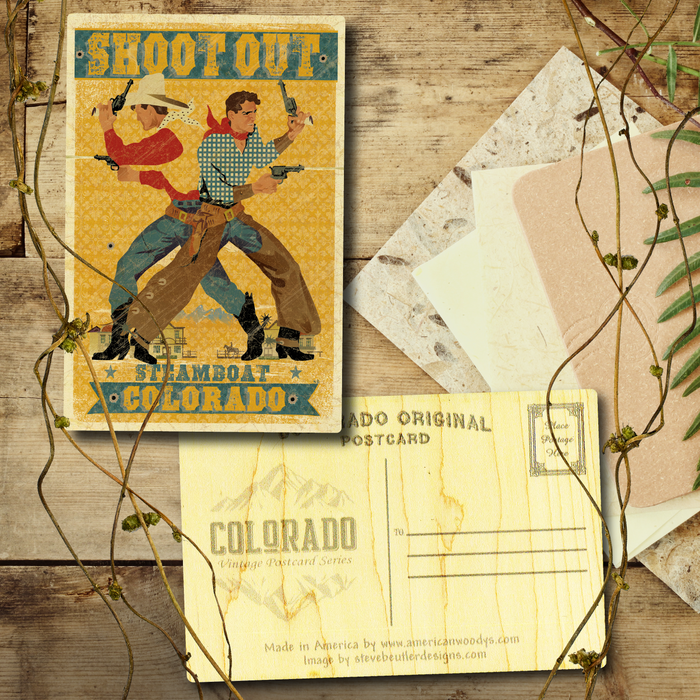 Steamboat Shootout Postcard