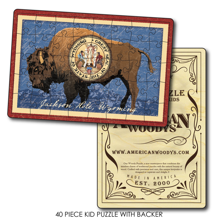 Wyoming State Buffalo