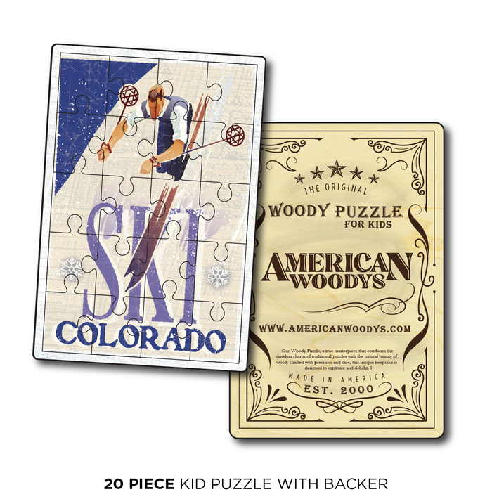 Colorado Drop in Skier